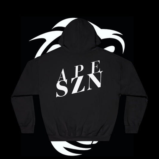 APESZNXAK BLACK (Unisex) DryBlend Hooded Sweatshirt